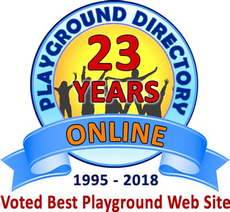 Commercial Playground Equipment Award Electric Blue Clipart Large