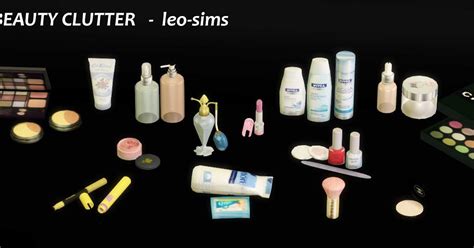 Cc For Sims 4 Beauty Clutter Simsperation Pinterest Sims