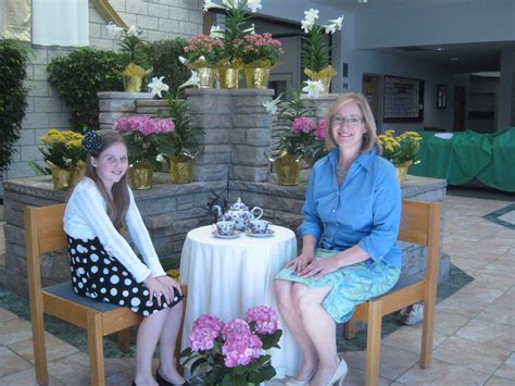 The Pious Sodality Of Church Ladies A Mother Daughter Tea Party