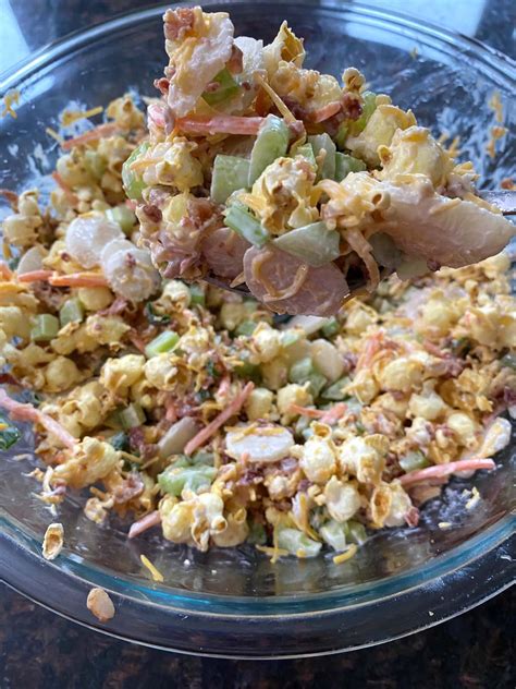 Popcorn Salad Recipe Melanie Cooks