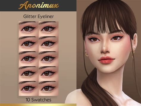 Sims 4 Custom Content Blog Leansims Leansims Lean Eyeliner Cc3 Vrogue