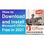 How To Download And Install Microsoft Office For Free In 2021 > BENISNOUS