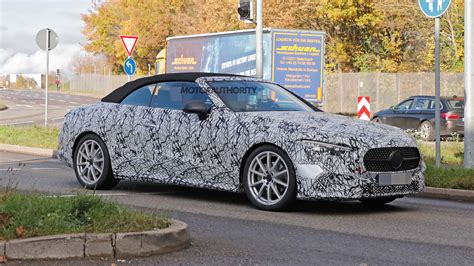 Mercedes Benz Cle Class Cabriolet Spy Shots And Video
