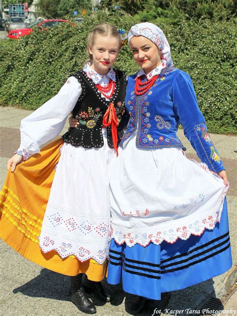 Regional Costumes From Rzeszów Poland Polish Folk Costumes