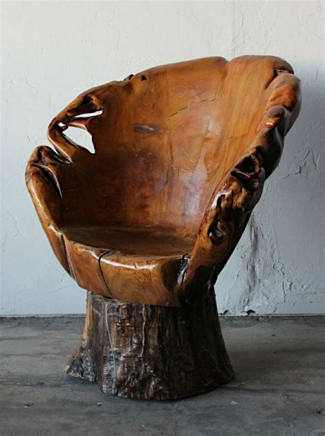 Awesome Tree Stump Chair I Heart Chairs Pinterest