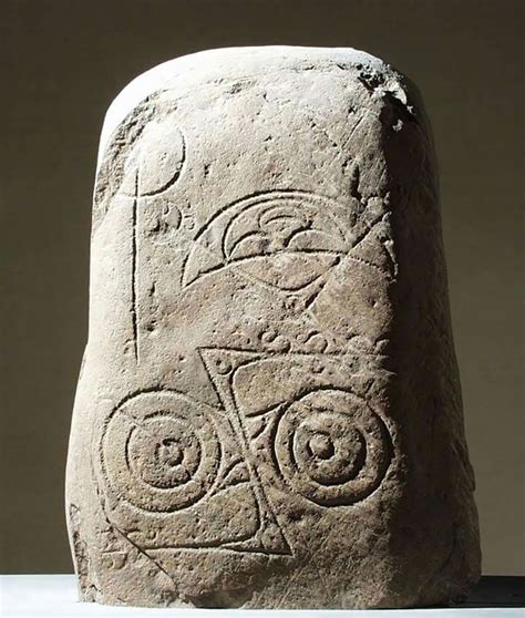 Replica Pictish Stone Speyside Sculptor Stuart Murdoch