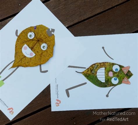 5 Nature Art Ideas For Kids Red Ted Art
