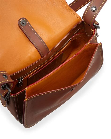 Luxury Leather Saddle Bags For Men Paul Smith