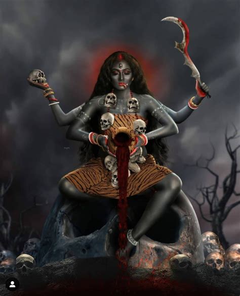 The Divine Mothers Wrath Maha Kali And Kala The Devi Mahatmya