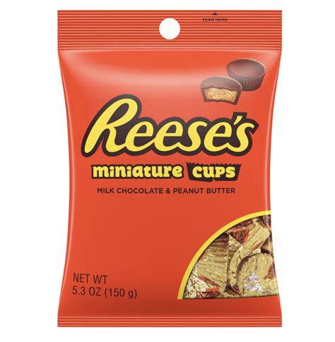 Reeses Miniature Peanut Butter Cups 150g Curious Candy