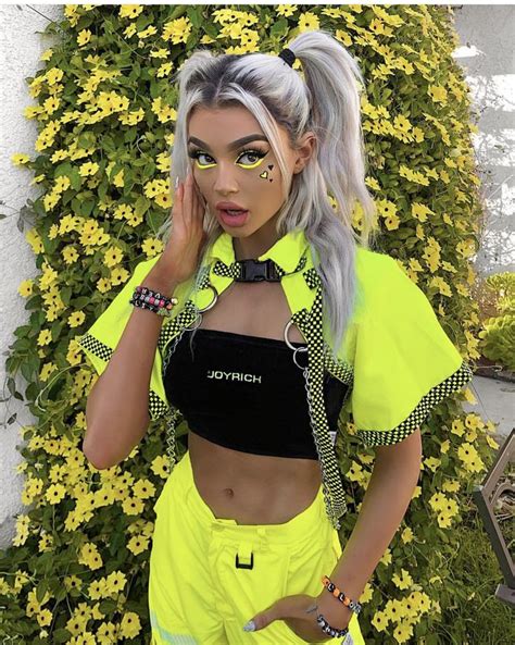 Neon Rave Outfit Photos