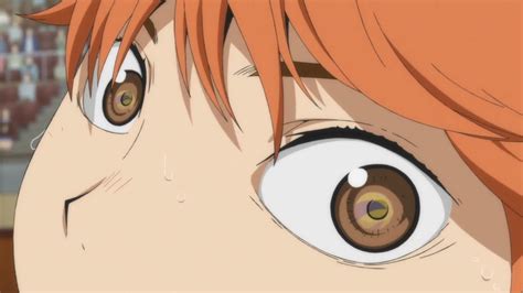 Hinata Shoyo Hinata Shouyou Nishinoya Kagehina Anime Eyes Anime