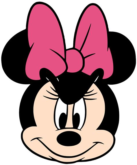 Printable Minnie Mouse Face