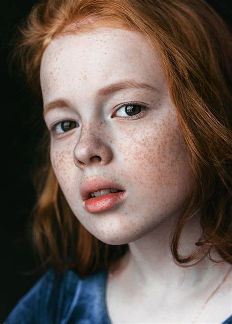 Photography Portrait Red Head And Freckles Freckles Pinterest