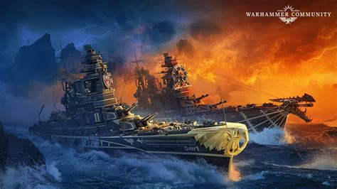 Warhammer Invades World Of Warships Bell Of Lost Souls