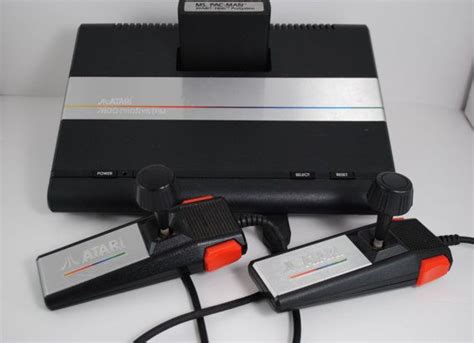 Atari 7800 Console With 6 Games Etsy Atari Video Game Systems Console
