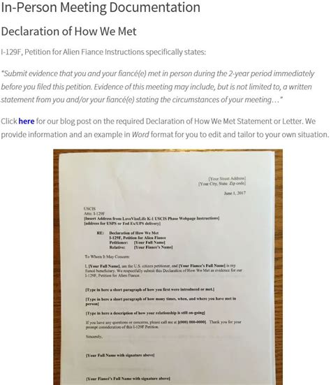 Fiance Letter Letter Of Intent To Marry Sample