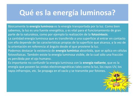 Ppt Energia Luminosa Powerpoint Presentation Free Download Id6306011