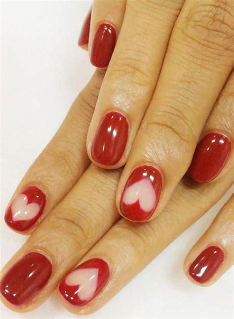 Valentines Day Nails 34 89 Most Fabulous Valentines Day Nail Art