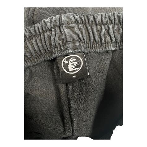 Hellstar Flame Flare Sweatpants Vintage Black Pre Owned Origins Nyc