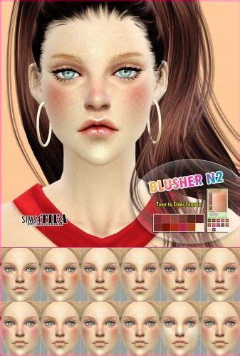 7 Best The Sims 4 Blush Contour Ideas Sims 4 Sims Sims 4 Cc Makeup