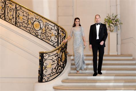 duke and duchess at british embassy duke and duchess of cambridge visit paris pictures cbs
