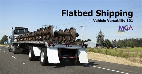 Flatbed Shipping Vehicle Versatility 101 Mga International