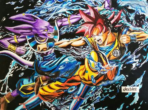 Goku Vs Beerus Wallpapers Wallpaper Cave