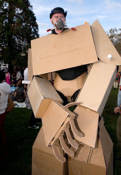 Giant Cardboard Robot Cardboard Robot Cardboard Art Cardboard Box