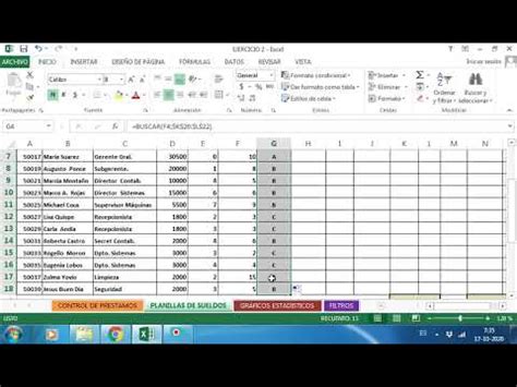 Planillas De Sueldos En Excel Youtube