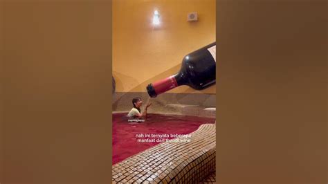 Mandi Wine Di Jepang Wine Bath Shower In Japan Youtube
