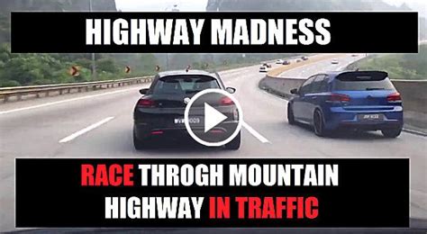 Kejadian berlaku pada tarikh saya upload video ni 13/7/2019. Highway Madness - Need for Speed in Real Life - ThrottleXtreme