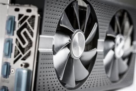 Video Pc Gaming Graphic Card Close Up Stock Image Image Of Board