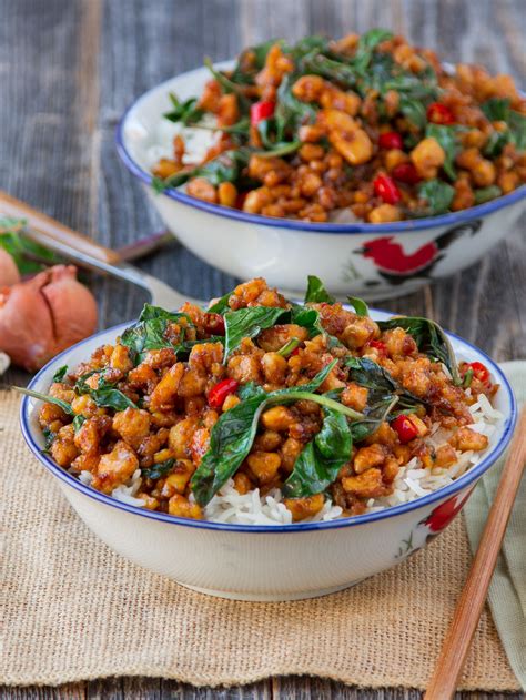 Maybe you would like to learn more about one of these? Spicy Thai Basil Tofu by woon.heng | Quick & Easy Recipe ...