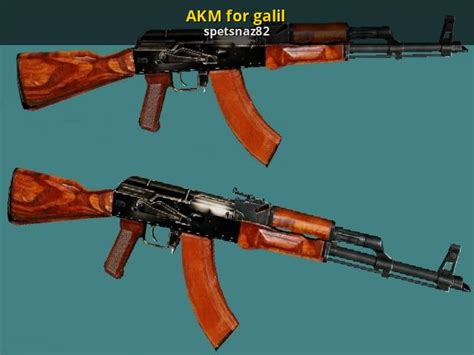 Akm For Galil Counter Strike Condition Zero Mods
