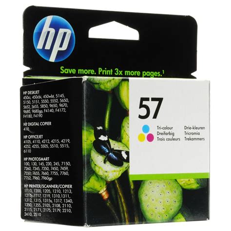 Hp C6657ae Color Inkjet Cartridge Eu Supplies