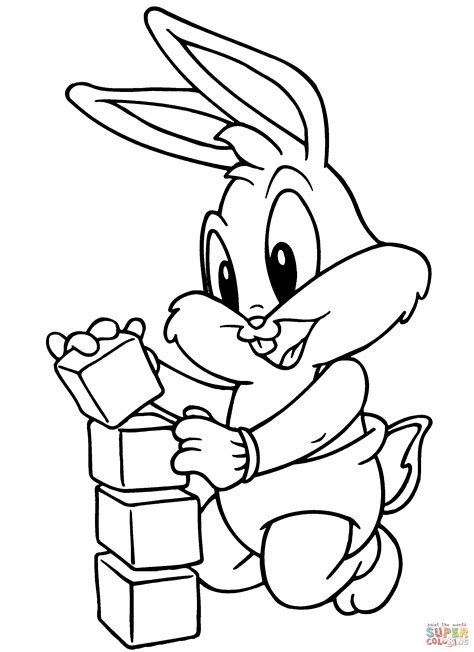 Gallery of 21 fabulous free printable colouring pages for kids. Free Printable Bugs Bunny Coloring Pages | Free Printable