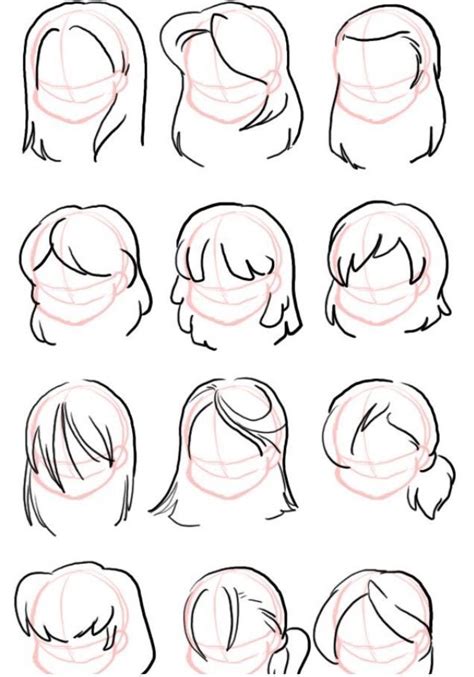 Pin By Meow On Drawing Easy Hair Drawings Art Tutorials Drawing Art