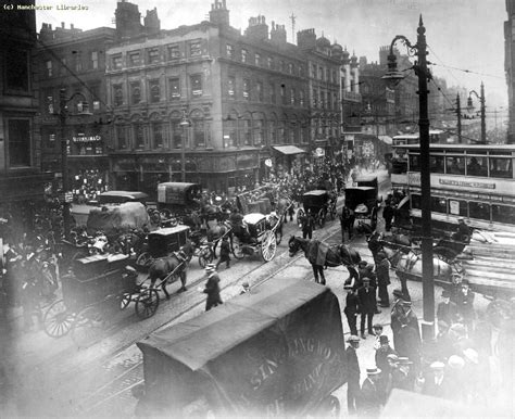 Market St Cross St Manchesterlooks Like Traffic Was Just As Bad In