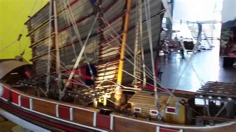 Kapal Jung China Replica Museum Angkut Batu Malang Youtube