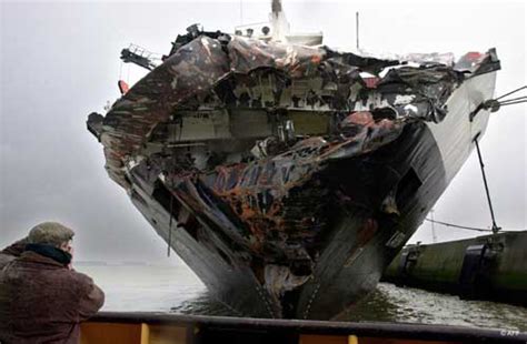 worst maritime accidents the tricolor cargo ship accident