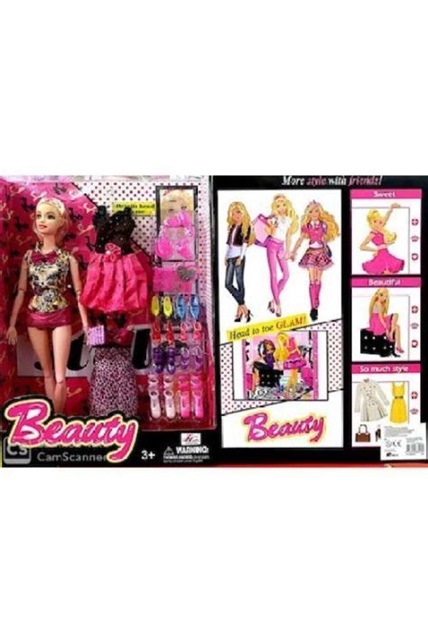 Barbie Sonsuz Hareketli Oyuncak Et Bebek Aksesuarlı Elbiseli Et Bebek