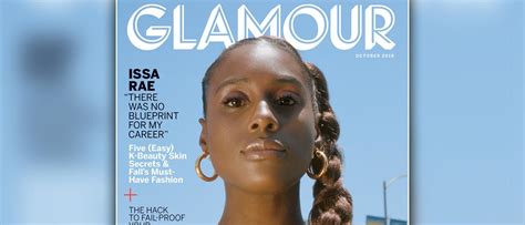 Issa Rae Graces The Cover Of Glamour Magazines Tv Issue