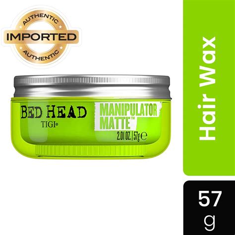 Buy TIGI Bed Head Manipulator Matte Hair Wax Paste With Strong Hold For