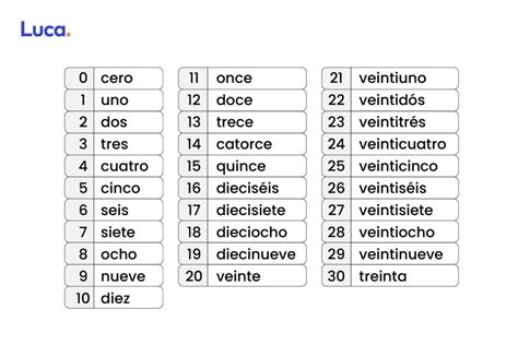 Escritura De Números ¿cómo Se Hace