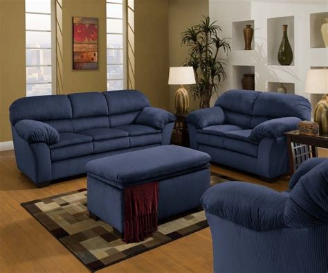 If your kids are jumping on the cushions or spilling juice on the upholstery, expect your couch to last on the lower end of this range. Blue Sofa and Loveseat | Blue living room sets, Blue furniture living room, Living room sets
