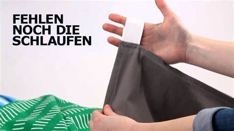 Hochwertiger stoffbezug aus angenehmem baumwollmix. IKEA Ideen zum Selbermachen: Kissen-Ende - YouTube