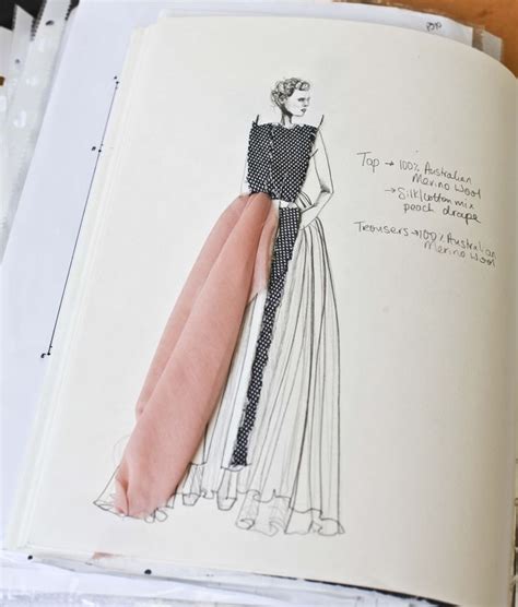 Postgrad Collection Sketchbook Fashion Design Sketchbook