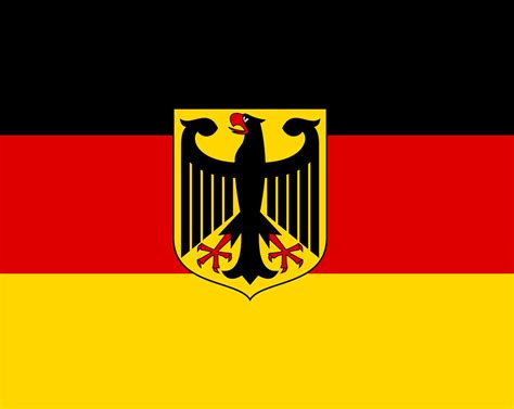 Deutschland Flagge mit Adler bedrucken lassen & online günstig kaufen