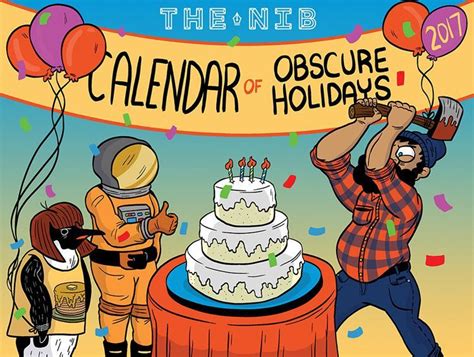 The Nibs Calendar Of Obscure Holidays On Sale While They Last